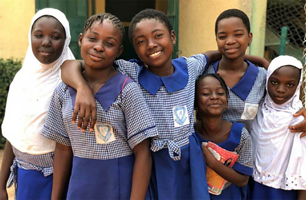 Give Girls a Chance students