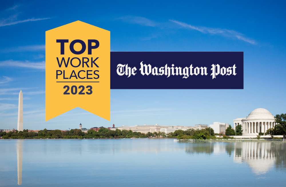 Washington Post Top Workplace for eight years